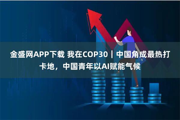 金盛网APP下载 我在COP30｜中国角成最热打卡地，中国青年以AI赋能气候